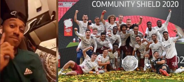 Aubameyang community shield