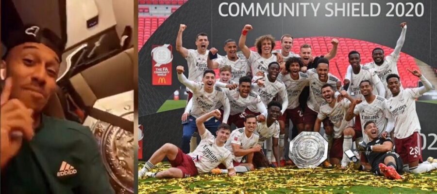 Aubameyang community shield