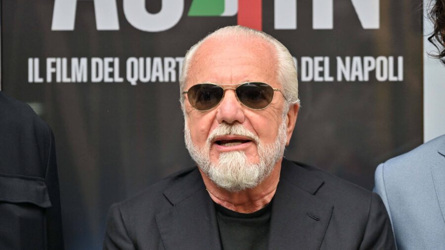 Aurelio de laurentiis presidente del napolijpg
