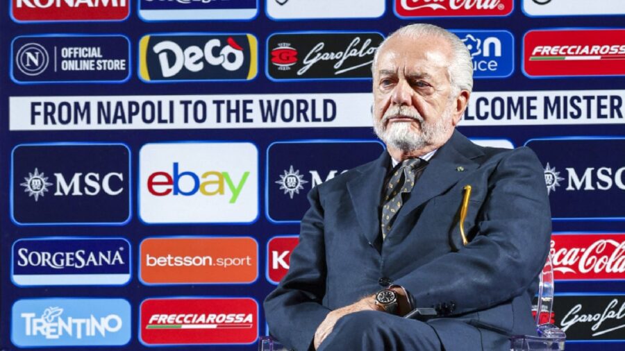 Aurelio de laurentiis presidente napoli