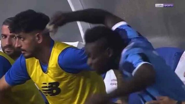 Balotelli sostitutito impazzisce
