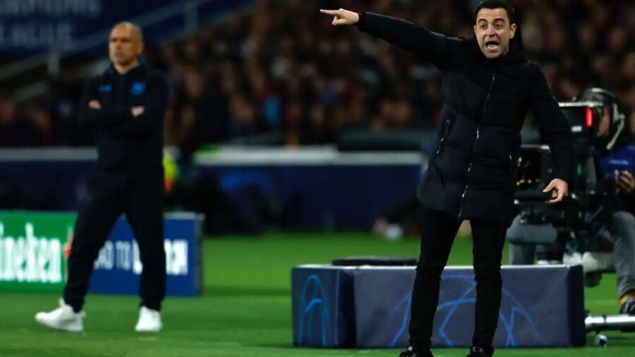 Barcellona napoli xavi