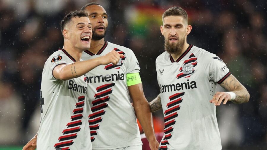 Bayer leverkusen xhaka andrich tah