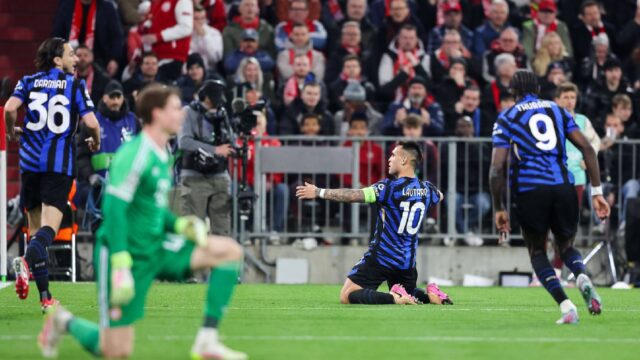 Bayern monaco inter gol lautaro