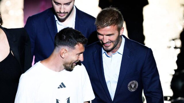 Beckham e messi 1