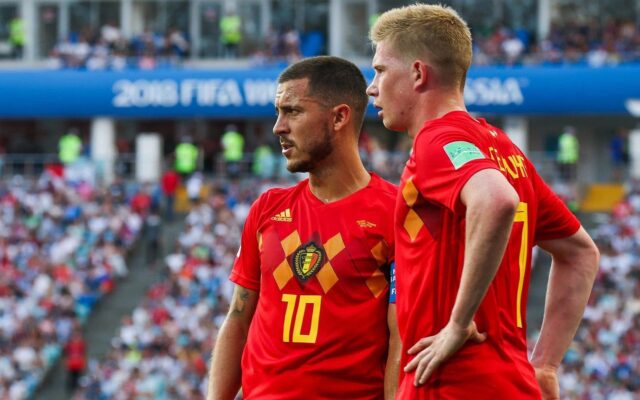 Belgio de bruyne hazard