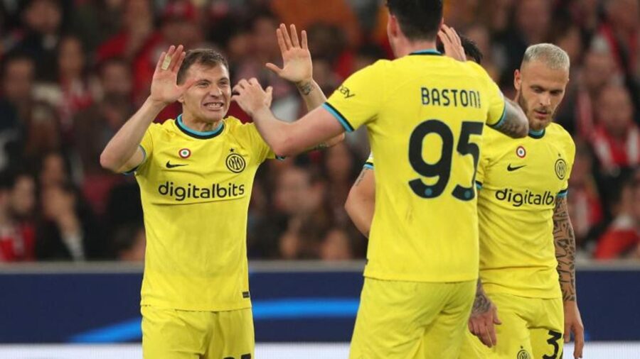 Benfica inter barella bastoni