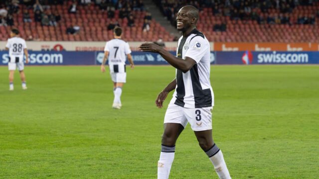 Benjamin mendy fcz fc zrich fc lausanne super league fussball 02042025 benjamin mendy fcz fc zurich fc lausanne sport super league football 02 04 2025 jpg
