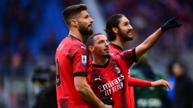 Bennacer e giroud milan