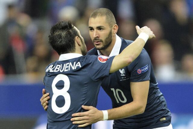 Benzema y valbuena