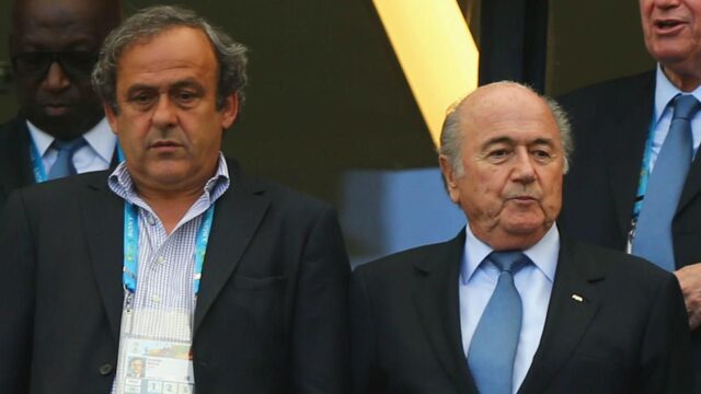 Blatter e platini