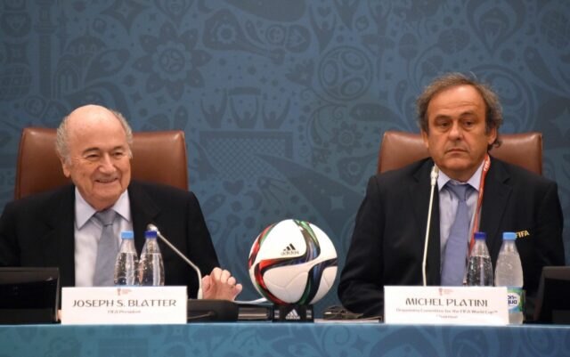 Blatter e platini a processo