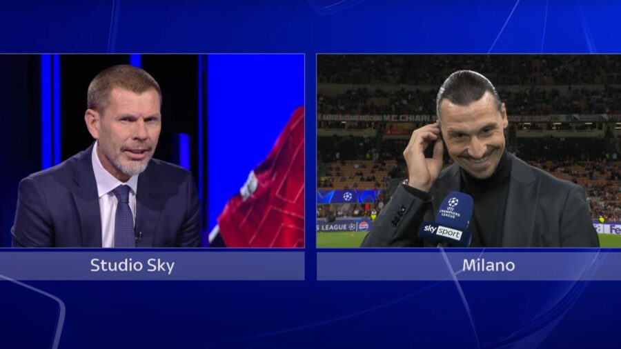 Boban e ibrahimovic si battibeccano in diretta tv