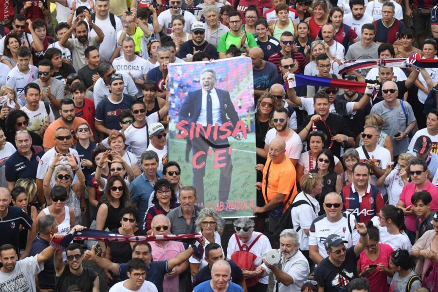 Bolognesi e laziali uniti per mihajlovic
