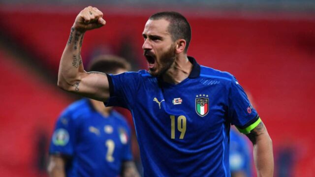 Bonucci tifosa italiana