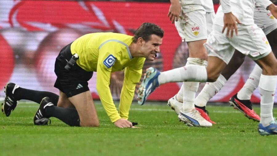 Brych infortunio arbitro
