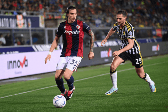 Calafiori calciomercato juventus bologna