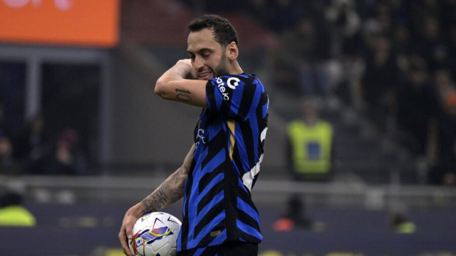 Calhanoglu postpartita inter napoli rigore