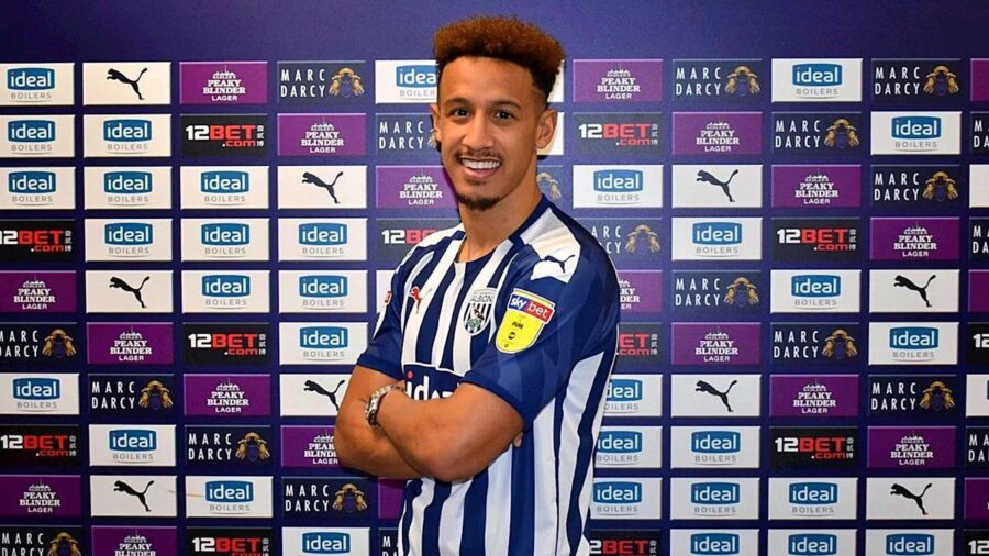 Callum robinson giocatore del wba