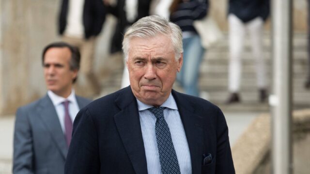 Carlo ancelotti allenatore real madrid