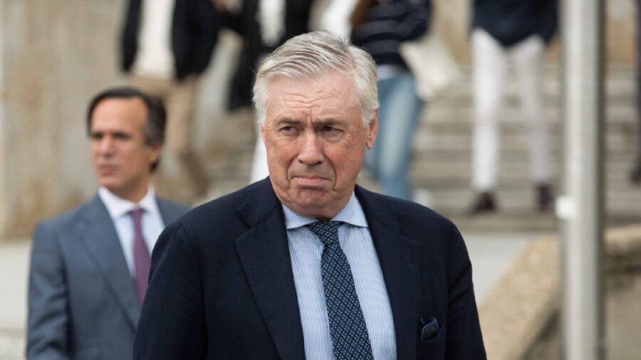 Carlo ancelotti allenatore real madrid