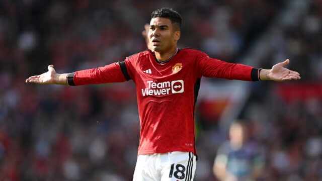Casemiro bug man utd
