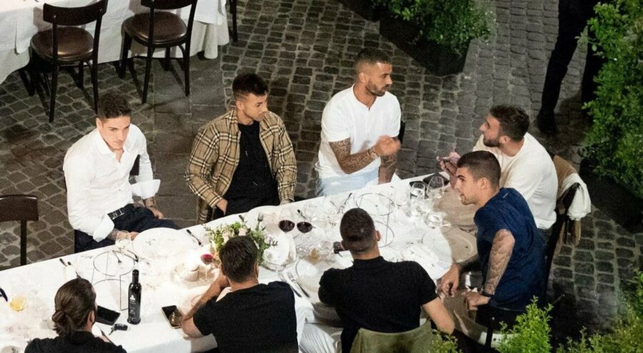 Cena di squadra roma