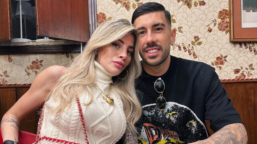 Chiara nasti foto con zaccagni e la borsa chanel