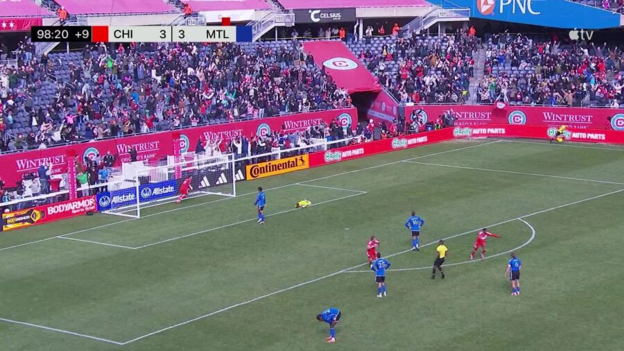 Chicago montreal gol acosta vento