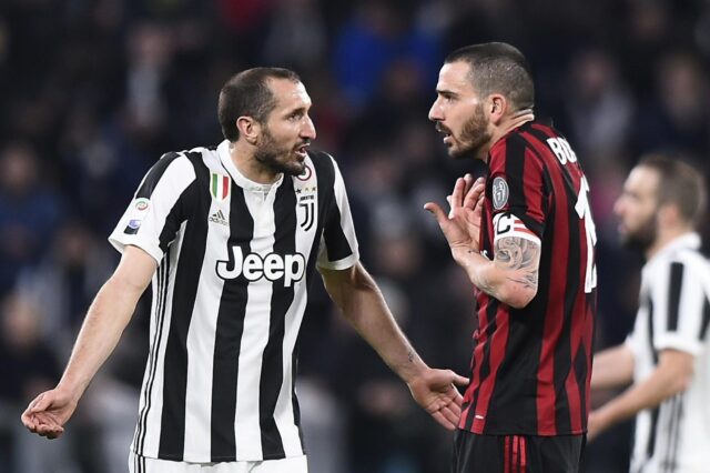 Chiellini bonucci milan