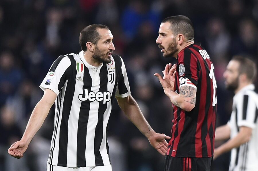 Chiellini bonucci milan