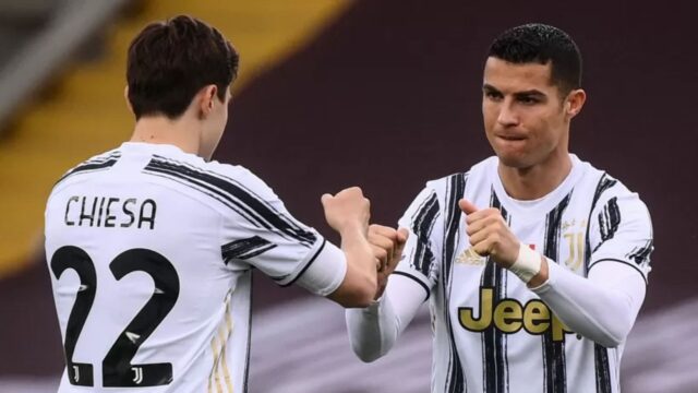 Chiesa cr7 khedira