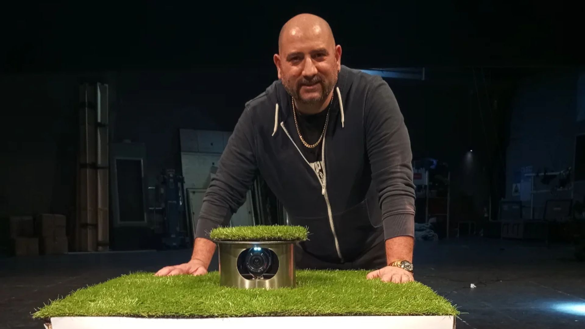 Ciccio Gullo con la Gullocam