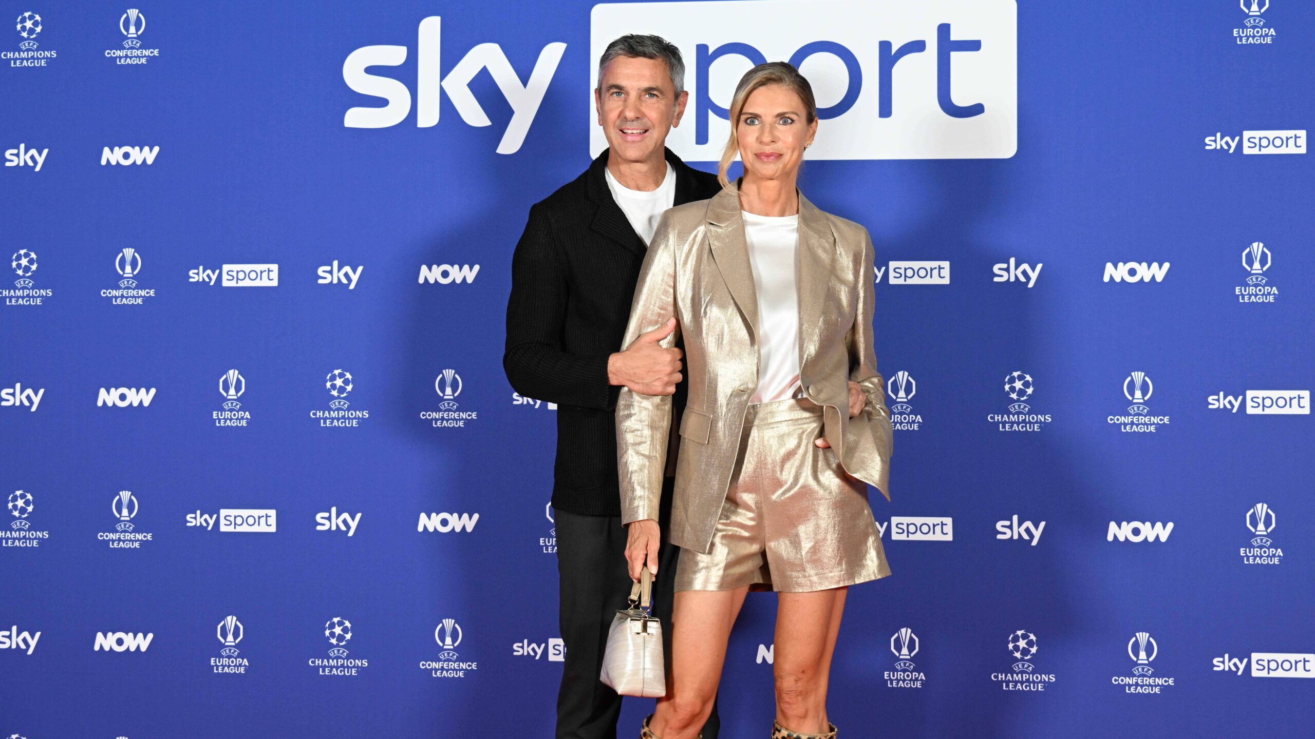 La coppia Colombari Costacurta