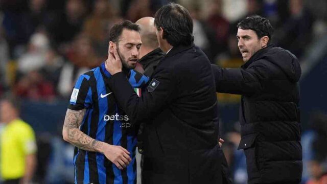 Comunicato inter infortunio calhanoglu