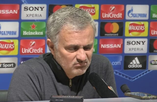 Conferenza di mourinho