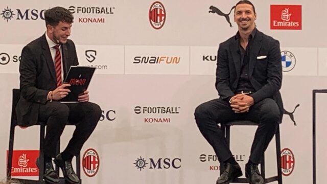 Conferenza ibrahimovic mattioli