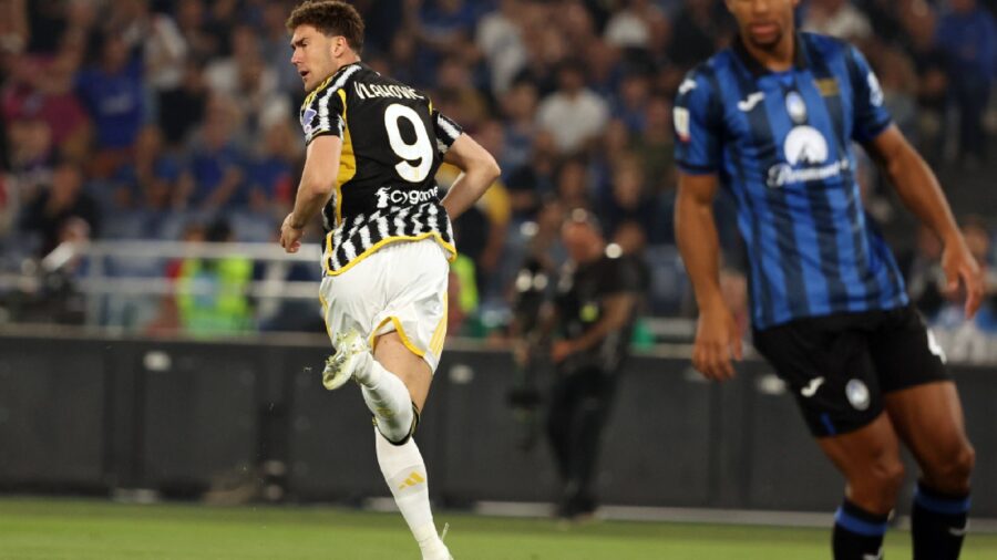 Coppa italia atalanta juventus vlahovic