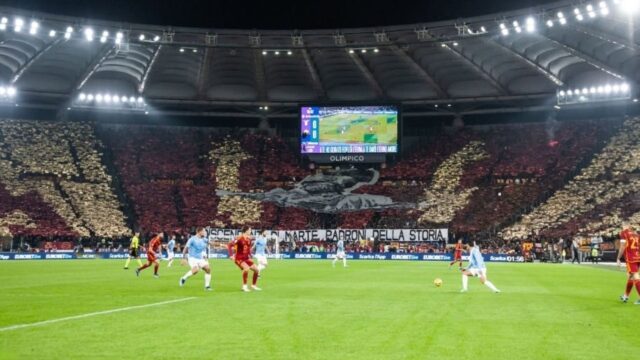 Coreografia curva sud derby