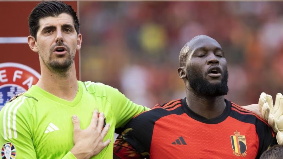 Courtois lukaku