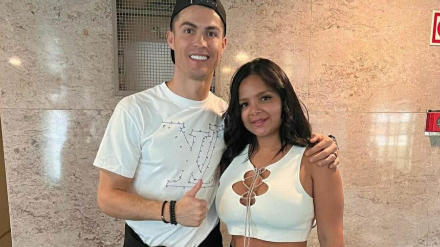 Cr7 e linfluencer venezuelana