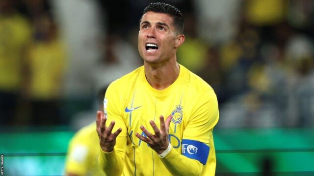 Cr7 rigore al nassr tifosi