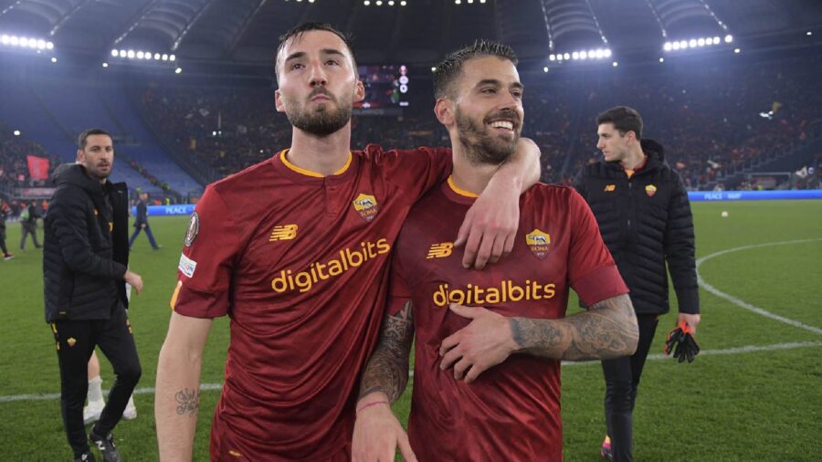 Cristante e spinazzola roma