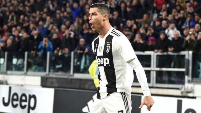 Cristiano ronaldo e la sua esultanza
