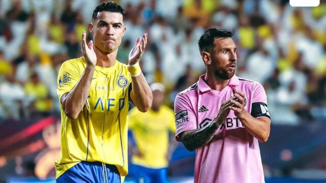 Cristiano ronaldo e leo messi