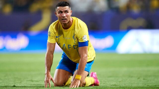 Cristiano ronaldo gestaccio al nassr