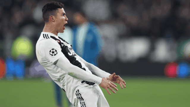Cristiano ronaldo juventus atletico madrid champions league