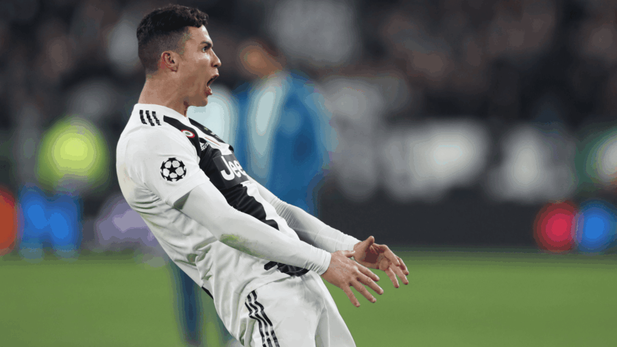 Cristiano ronaldo juventus atletico madrid champions league