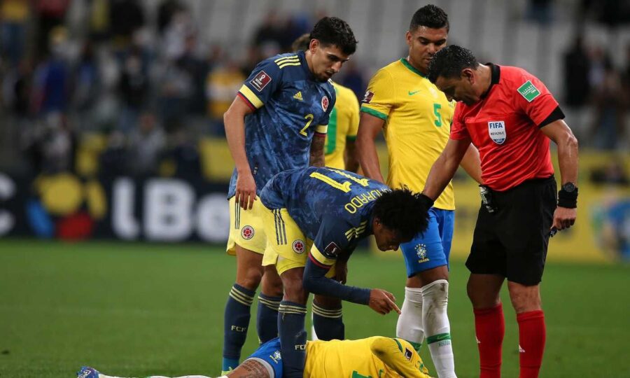 Cuadrado a neymar