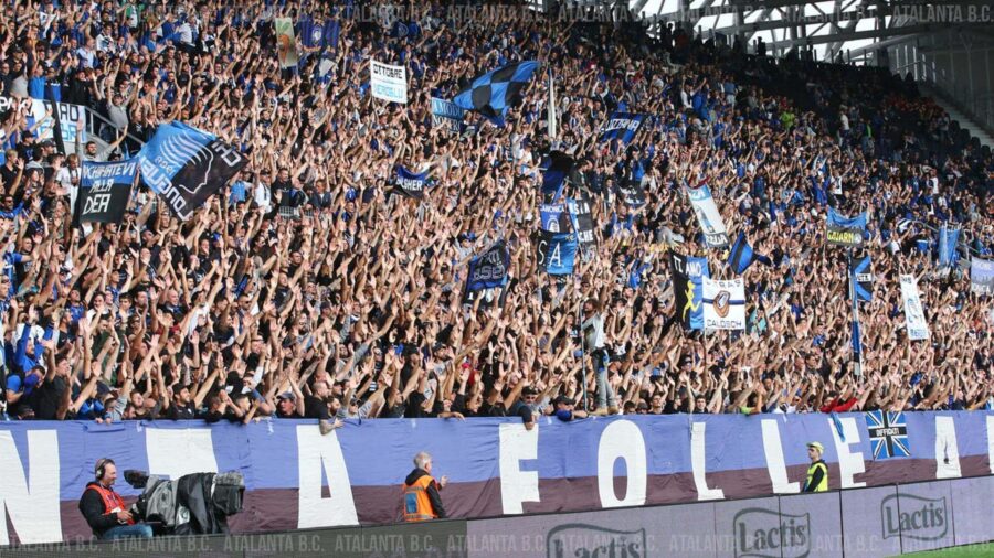 Curva chiusa atalanta juve
